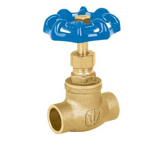 [T49040] Válvula de globo de latón, soldable de 1/2', Foset - Pag 536