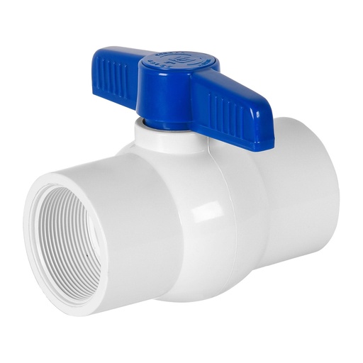 [T49155] Válvula esfera de PVC 2' roscable, Foset - Pag 523