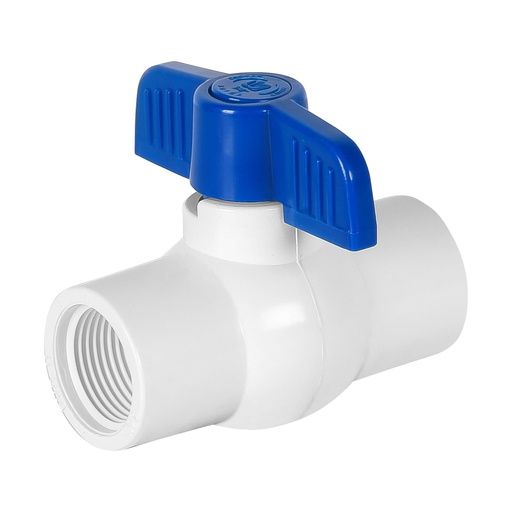 [T49151] Válvula esfera de PVC 3/4' roscable, Foset - Pag 523