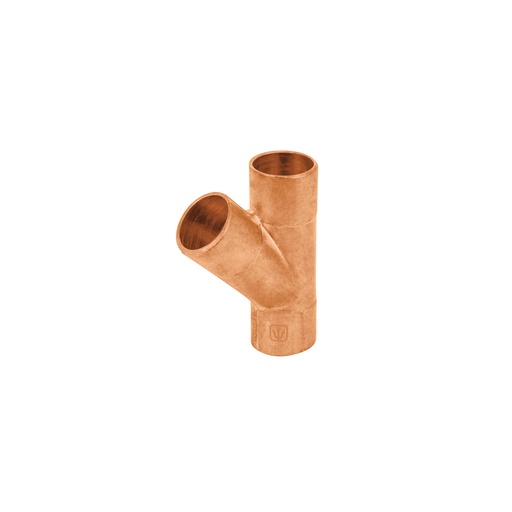 [T48893] Yee sencilla de cobre 3/4', Foset - Pag 532