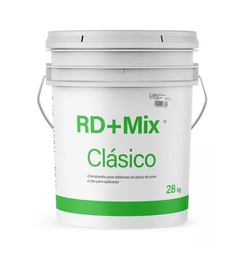 [RD+MIX CUB 28] RD+MIX Clásico para Placa de Yeso en Cubeta de 28kg