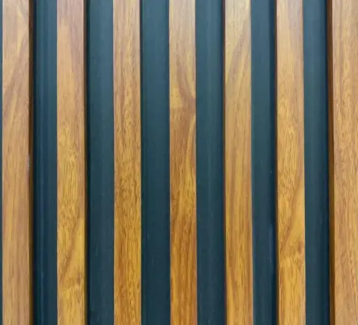 [ZK103] Lambrín para Muro Bicolor ZK103 WPC de 2.30x16.80cm a 2.90mt