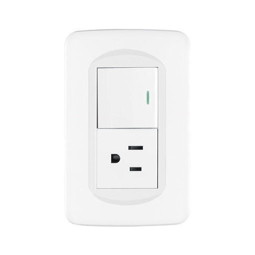 [T29058] Placa armada interruptor y contacto 1.5 módulos, Toledo - Pag 409