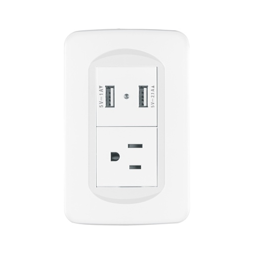 [T29062] Placa armada 1contacto y 2 puertos USB 1.5 módulos, Toledo - Pag 409