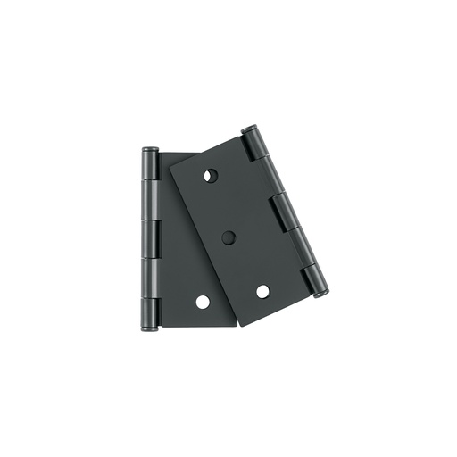 [T29067] Bolsa con 2 bisagras cuadradas 3', acero negro, BASIC - Pag 578