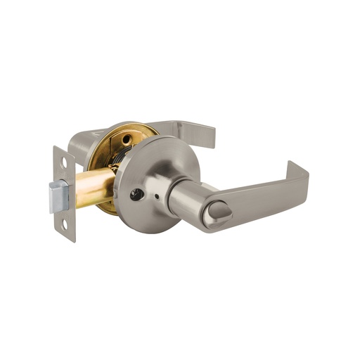 [T43998] Cerradura manija Siena p/baño, níquel satin, HERMEX - Pag 587