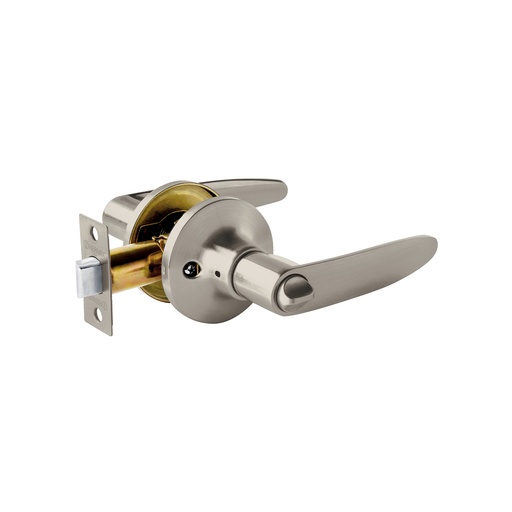 [T44034] Cerradura manija Turín, p/baño níquel satin, HERMEX - Pag 587