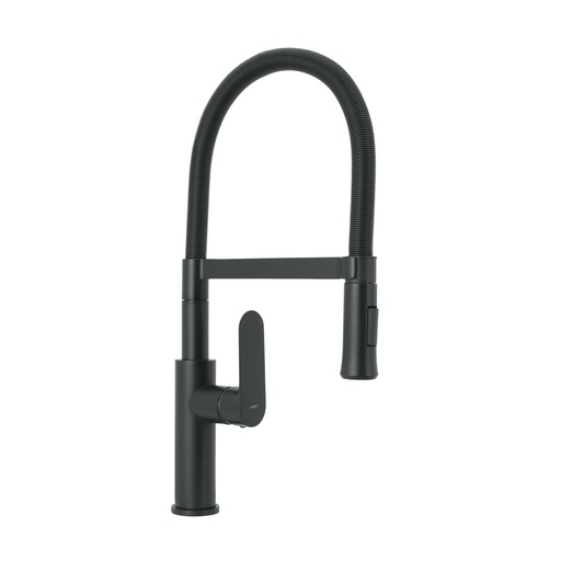 [T44103] Monomando nariz flexible para fregadero, negro,FOSET RIVIERA - Pag 492