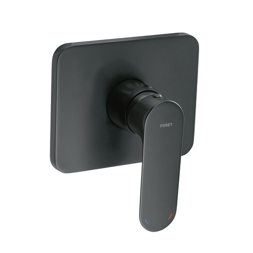 [T44117] Monomando para regadera sin desviador, negro, FOSET RIVIERA - Pag 492