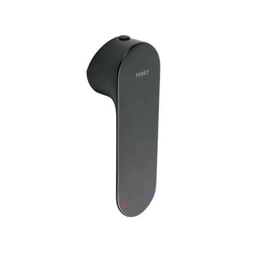 [T44128] Maneral de palanca para monomando, negro, FOSET RIVIERA
