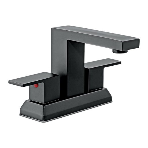 [T44229] Mezcladora para lavabo 4', negro, FOSET KUBO - Pag 486
