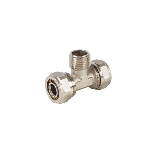 [T44854] Tee macho para PEALPE, 3/8x1/2x3/8', Foset - Pag 516