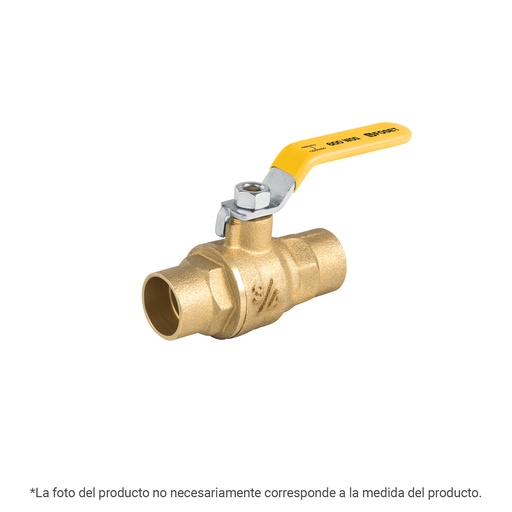 [T45379] Válvula de esfera para gas, soldable, 1', alta presión - Pag 536