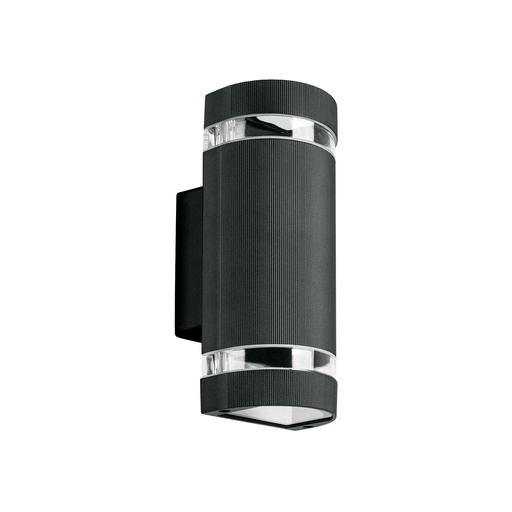 [T45408] Arbotante exterior con 2 spots, lámparas no incluidas, negro - Pag 459