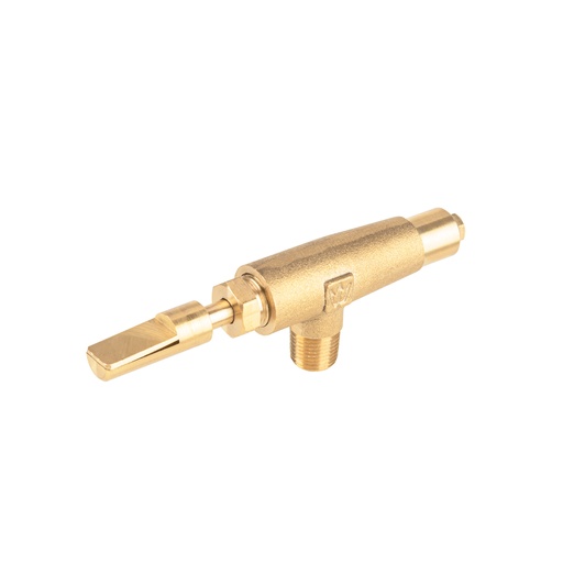 [T45443] Válvula horizontal de latón 1/8' gas LP, alta presión, FOSET - Pag 520