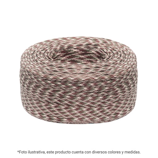 [T45578] Piola de nylon paracord de 4mm, rollo, negro, 1kg, Fiero - Pag 557