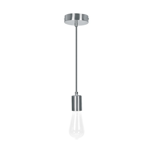 [T45674] Socket colgante metálico, satín, VOLTECK - Pag 455