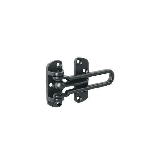 [T45678] Pasador abatible para puerta, acabado negro, HERMEX - Pag 593