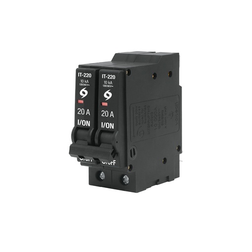 [T45877] Interruptor de 2 polos 20A, enchufable, a granel, VOLTECK - Pag 419,615