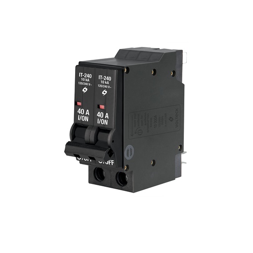 [T45879] Interruptor de 2 polos 40A, enchufable, a granel, VOLTECK - Pag 419,615