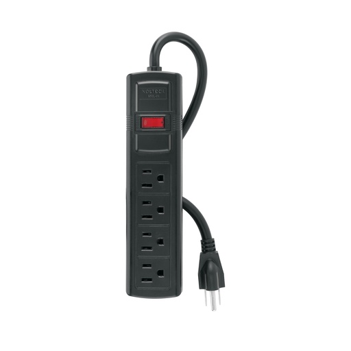 [T48539] Multicontacto doméstico con 4 entradas, negro, VOLTECK - Pag 425