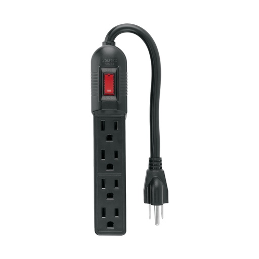 [T49543] Multicontacto económico 4 entradas, negro, VOLTECK - Pag 425