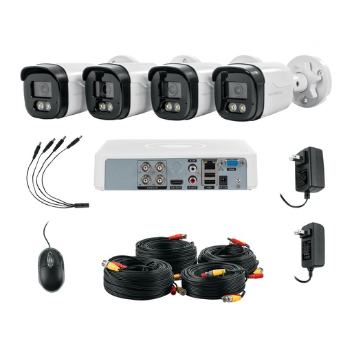 [T49586] Kit video vigilancia, 4 canales, 4 cámaras, 5MP, Disco 1TB - Pag 439