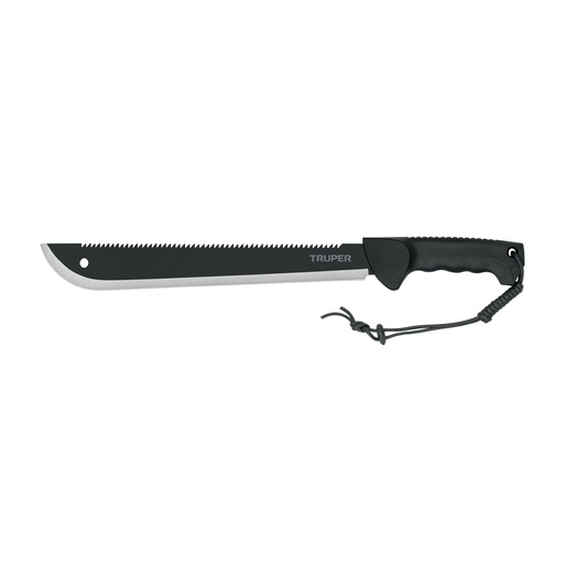 [T103827] Machete doble filo 14', cacha inyectada, con funda, TRUPER - Pag 222