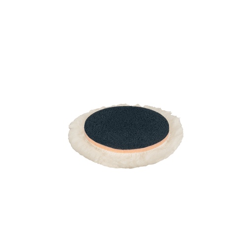 [T104001] Borla p/pulir de lana de 3' hook and loop, TRUPER