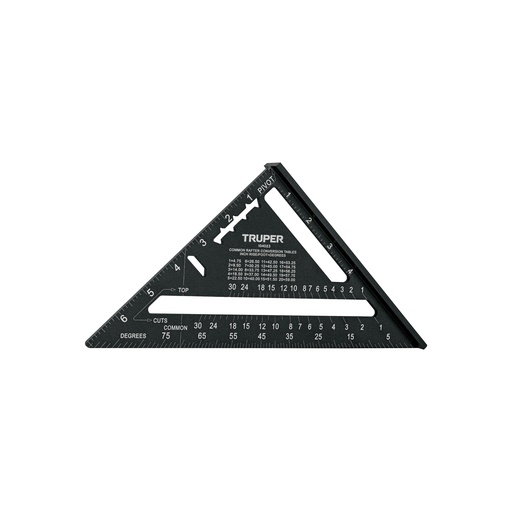 [T104023] Escuadra 7' de aluminio color negro, p/muros de yeso, Truper - Pag 154