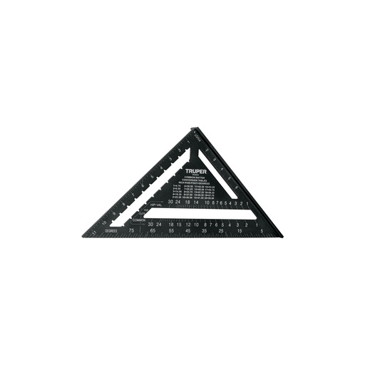 [T104024] Escuadra 12' de aluminio color negro, p/muros de yeso, Trupe - Pag 154